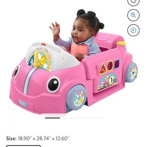 Red crawl around car